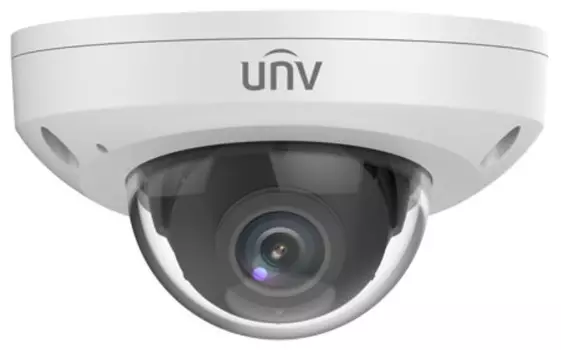 Видеокамера IP UNIVIEW IPC314SB-ADF28K-M12-I0 купольная антивандальная, 1/3" 4 Мп КМОП 30 к/с, ИК-подсветка до 30м., LightHunter 0.002 Лк F1.6, объект