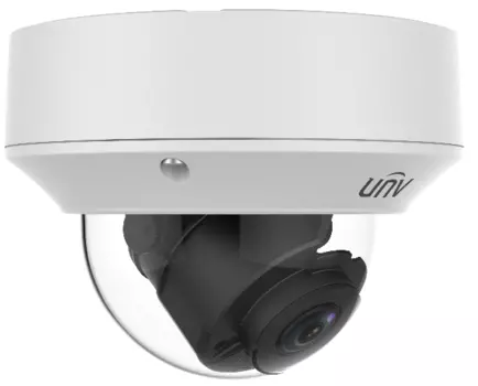 Видеокамера IP UNIVIEW IPC3234SB-ADZK-I0 купольная антивандальная, 1/3" 4 Мп КМОП 30 к/с, ИК-подсветка до 40м., LightHunter 0.002 Лк F1.2, объектив 2.