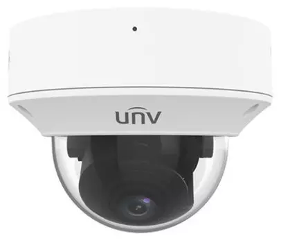 Видеокамера IP UNIVIEW IPC3238SB-ADZK-I0-RU купольная антивандальная, 1/2.8" 8 Мп КМОП/20 к/с, ИК-подсветка до 40м., LightHunter 0.003 Лк/1.6, объекти
