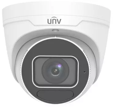Видеокамера IP UNIVIEW IPC3634SB-ADZK-I0 купольная антивандальная, 1/3" 4 Мп КМОП 30 к/с, ИК-подсветка до 40м., LightHunter 0.002 Лк F1.2, объектив 2.