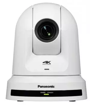 Видеокамера Panasonic AW-UE40WEJ PTZ, HDMI (2160/29.97p (4K); 24X опт. Zoom; 74.1 угол обзора по горизонтали; сенсор 1/2.5 дюйма; POE+; цвет белый