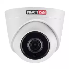 Видеокамера PRACTICAM PT-MHD5M-C 1/2,5” сенсор 5 Мп; видеостандарты AHD, 960H, HD-TVI, HD-CVI; объектив 3.6 мм (76°); 0.1Лк (0 с ИК); ИК 20м; переключ