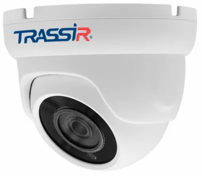 Видеокамера TRASSIR TR-H2S5 v3 3.6 компактная вандалозащищенная 2МП мультистандартная (4-в-1) с ИК-подсветкой, объектив 3.6 мм