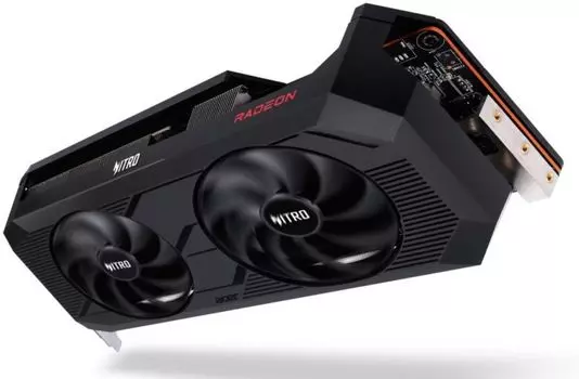 Видеокарта PCI-E Acer Radeon RX 7700 XT NItro OC (AN-RX7700XT-OCB) DP.Z39WW.P01 12GB GDDR6 192bit 5nm 2585/18000MHz HDMI/3*DP RTL
