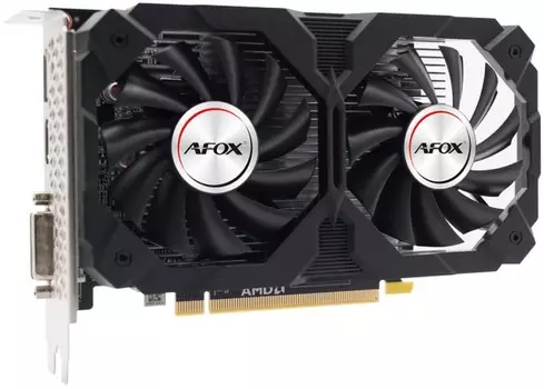 Видеокарта PCI-E Afox Radeon RX 550 (AFRX550-8192D5H2-V2) 8GB GDDR5 128bit 1183/6000MHz HDMI DP DVI