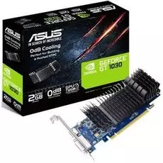 Видеокарта PCI-E ASUS GeForce GT 1030 (GT1030-SL-2G-BRK) 2GB Silent Low Profile GDDR5 64bit 14nm 1228/6008MHz DVI-D(HDCP)/HDMI RTL