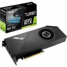 Видеокарта PCI-E ASUS GeForce RTX 2080 SUPER TURBO-RTX2080S-8G-EVO 8GB GDDR6 256bit 12nm 1650/15500MHz HDMI/3*DP/HDCP Ret