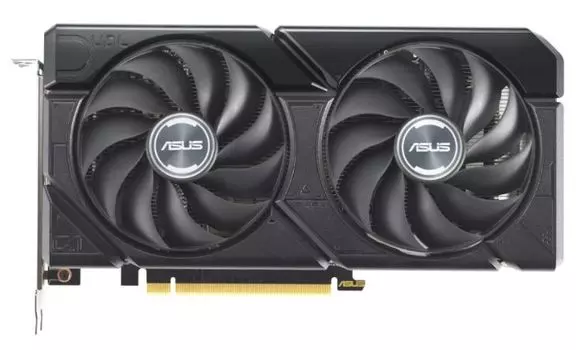 Видеокарта PCI-E ASUS GeForce RTX 4070 (DUAL-RTX4070-O12G-EVO) 90YV0J15-M0NA00 12GB GDDR6X 192bit 5nm 1920/21000MHz HDMI/3*DP