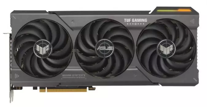 Видеокарта PCI-E ASUS Radeon RX 7700 XT TUF Gaming OC (TUF-RX7700XT-O12G GAMING) 12GB GDDR6 192bit 5nm 1784/18000MHz HDMI/3*DP