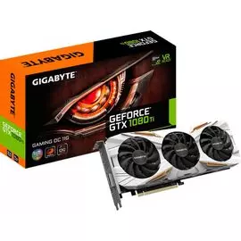 Видеокарта PCI-E GIGABYTE GeForce GTX 1080 Ti (GV-N108TGAMING OC-11GD) (УЦЕНЕННЫЙ) 11GB GDDR5X 352bit 16nm 1480/11010MHz DVI-D(HDCP)/HDMI/3*DisplayPor