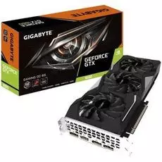 Видеокарта PCI-E GIGABYTE GeForce GTX 1660 GV-N1660GAMING OC-6GD 6Gb 192bit GDDR5 1530/8000MHz/HDMIx1/DPx3/HDCP Ret
