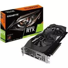 Видеокарта PCI-E GIGABYTE GeForce RTX 2060 GV-N2060WF2-6GD 6GB GDDR6 192 bit 12nm 1680/14000MHz 3*DP/HDMI RTL