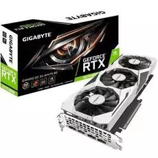 Видеокарта PCI-E GIGABYTE GeForce RTX 2070 Super GV-N207SGAMINGOC WHITE-8GD 8GB GDDR6 256bit 12nm 1635/14000MHz HDMI/3*DP/HDCP Ret