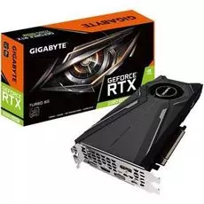 Видеокарта PCI-E GIGABYTE GeForce RTX 2080 SUPER GV-N208STURBO-8GC 8GB GDDR6 256 bit 12nm 1815/15500MHz 3*DP/HDMI/USB Type-C RTL