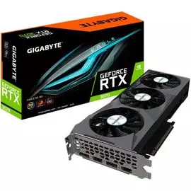 Видеокарта PCI-E GIGABYTE GeForce RTX 3070 EAGLE OC (GV-N3070EAGLE OC-8GD) 8GB GDDR6 256bit 8nm 1500/14000MHz 2*HDMI/2*DP RTL