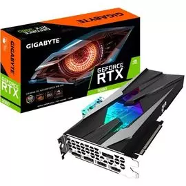 Видеокарта PCI-E GIGABYTE GeForce RTX 3080 GAMING OC WATERFORCE WB (GV-N3080GAMINGOC WB-10GD) 10GB GDDR6X 320bit 8nm 1440/19000MHz 2*HDMI/3*DP
