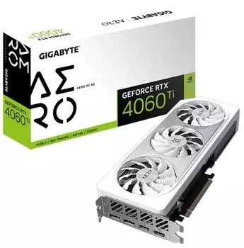 Видеокарта PCI-E GIGABYTE GeForce RTX 4060 Ti AERO OC (GV-N406TAERO OC-8GD) 8GB GDDR6 128bit 8nm 231