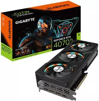 Видеокарта PCI-E GIGABYTE GeForce RTX 4070 Ti GAMING V2 (GV-N407TGAMINGV2-12GD) 12GB GDDR6X 192bit 5nm 2610/21000MHz 3xDP HDMI RTL
