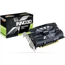 Видеокарта PCI-E Inno3D GeForce GTX 1650 Super N165S1-04D6-1720VA29 4GB GDDR6 128bit 12nm 1530/12000MHz DVI-D/HDMI/DP RTL
