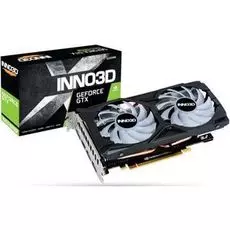 Видеокарта PCI-E Inno3D GeForce GTX 1660 Super N166S2-06D6X-1712VA15LB 6GB GDDR6 192bit 12nm 1530/14000MHz HDMI/3*DP RTL