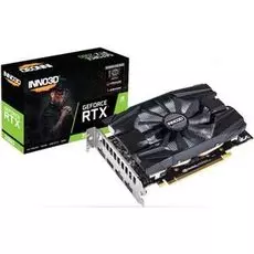 Видеокарта PCI-E Inno3D GeForce RTX 2060 N20601-06D6-1710VA20 6GB GDDR6 192-bit 12nm 1680/14000MHz HDMI/3*DP RTL
