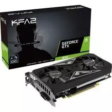 Видеокарта PCI-E KFA2 GeForce GTX 1650 EX PLUS 4GB GDDR6 128bit 12nm 1410/8000MHz DVI-D/HDMI/DP