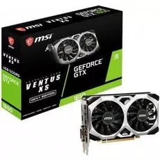 Видеокарта PCI-E MSI GeForce GTX 1650 D6 VENTUS XS OCV1 (GTX 1650 D6 VENTUS XS OCV1) 4GB GDDR6 128bit 12nm 1485/12000MHz DVI-D/HDMI/DP