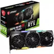 Видеокарта PCI-E MSI GeForce RTX 2070 SUPER GAMING X TRIO 8GB GDDR6 256bit 12nm 1605/14000MHz HDMI/3*DP RTL