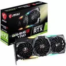 Видеокарта PCI-E MSI GeForce RTX 2080 SUPER GAMING X TRIO 8GB GDDR6 256-bit 12nm 1650/15500MHz HDMI/3*DP/USB Type-C RTL