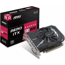 Видеокарта PCI-E MSI Radeon RX 550 RX 550 AERO ITX 2G OC 2GB GDDR5 128bit 14nm 1208/7000MHz DVI-D(HDCP)/HDMI/DisplayPort RTL