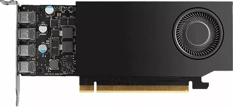 Видеокарта PCI-E nVidia Quadro RTX A400 (900-5G172-2260-000) 4GB GDDR6 64bit 8nm 1762/12000MHz 4*Mini-DP