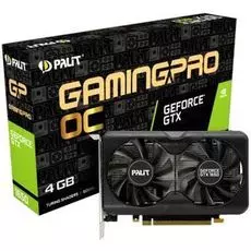 Видеокарта PCI-E Palit GeForce GTX 1650 GP OC 4GB GDDR6 128bit 12nm 1410/12000MHz HDMI/2*DP