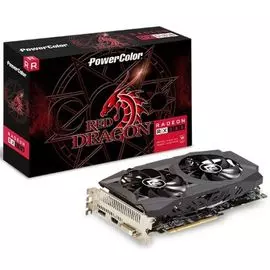 Видеокарта PCI-E PowerColor Radeon RX 580 Red Dragon (AXRX 580 8GBD5-DHDV2/OC) 8GB GDDR5 128bit 14nm 1257/8000MHz DVI/HDMI/DP RTL