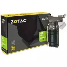 Видеокарта PCI-E Zotac GeForce GT 710 ZT-71302-20L ZONE Edition 2Gb GDDR3 64bit 28nm 954/1600MHz DVI(HDCP)/HDMI/VGA RTL