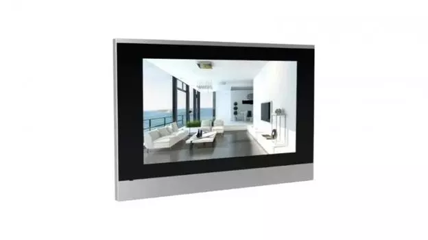 Видеопанель QTECH QDM-313TW сенсорная абонентская, TFT 7", 800x480, 220cd/m, 500:1, 2*10/100/12В/POE, ОС Linux, пластиковый корпус, RS486, Wi-Fi, уста