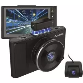 Видеорегистратор Cenmax FHD-550 1080x1920, 170°, IPS 3", microSDHC, черный