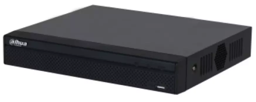 Видеорегистратор Dahua DHI-NVR2104HS-P-S3 4-канальный с PoE, 4K и H.265+ Входящий поток до 80Мбит/с; сжатие: H.265+, H.265, H.264+, H.264, MJPEG; разр