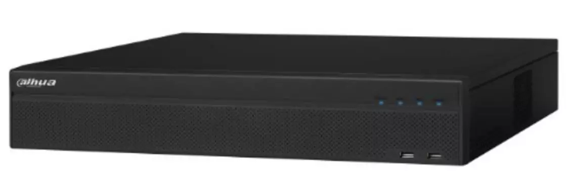 Видеорегистратор Dahua DHI-NVR5864-4KS2 64-поточный 4K u H.265; входящий поток на запись: до 320Mb/s