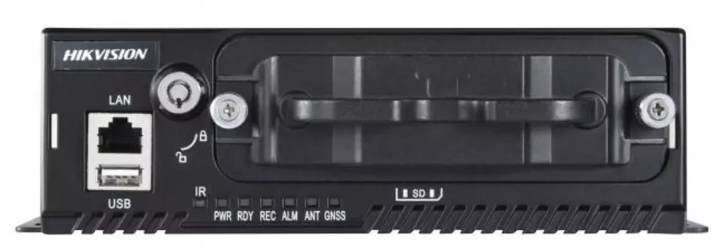 Видеорегистратор HIKVISION DS-M5504HNI/GW 4-х канальный IP с GPS и 3G модулями; разрешение записи до