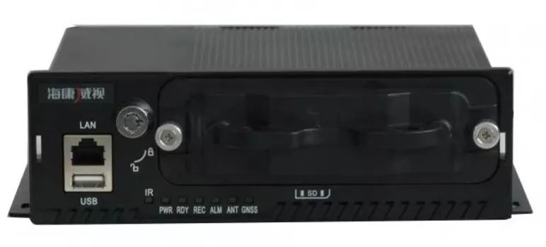 Видеорегистратор HIKVISION DS-M5504HNI/GW/WI 4-х канальный IP с GPS, 3G и Wi-Fi модулями; разрешение