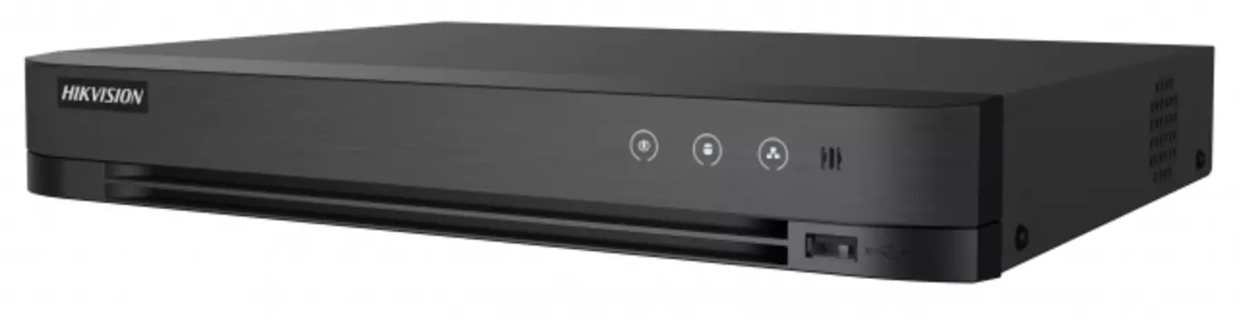 Видеорегистратор HIKVISION iDS-7216HQHI-M2/FA(C) 16-х канальный гибридный HD-TVI Acusense для аналоговых, HD-TVI, AHD и CVI камер + 2 канал IP 6Мп