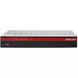 Видеорегистратор REDLINE RL-MHD4p 4-х канальный Мультигибрид: AHD/HD-TVI/HDCVI/аналог/IP; Видео вход: 4 x BNC; IP-канал: 2 по умолчанию (до 8 Мбит/с)