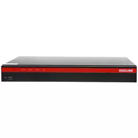 Видеорегистратор REDLINE RL-NVR16C2H.AT 16-х канальный NVR с записью на 2 HDD