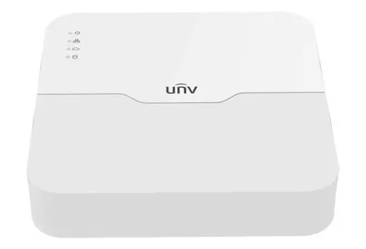Видеорегистратор UNIVIEW NVR301-04LS3-P4 IP 4-х канальный 4K с 4 PoE портами; входящий поток на запись до 64Мбит/с