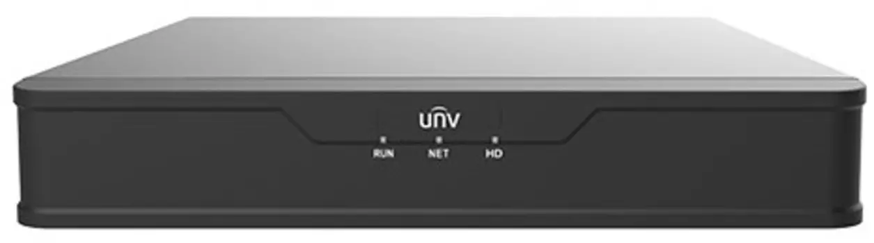 Видеорегистратор UNIVIEW NVR301-08X-RU 8-ми канальный IP 4K, Ultra 265/H.265/H.264, поддержка ONVIF ,SDK; Поддержка: iOS, Android; Питание: DC 12В