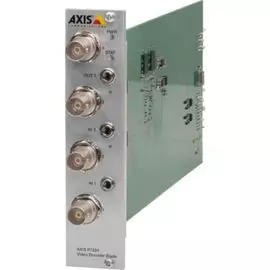 Видеосервер Axis 0418-001 Видеокодер AXIS P7224 4-х канальный D1/30к/сек в блейд исп.