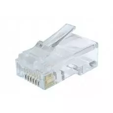 Вилка Cablexpert LC-8P8C-002 RJ-45 (8P8C) универсальная кат.6, контакты 30 микрон (100 шт.)