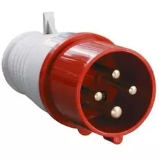 Вилка IEK PSR02-016-4 кабельная 16А 3Р+E IР44 переносная 380В 014