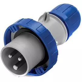 Вилка кабельная DKC DIS2181633 IP67 16A 2P+E 230В, "Quadro"