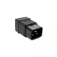 Вилка Lanmaster LAN-IEC-320-C20 IEC 60320 C20, 16A, 250V, разборная, черная